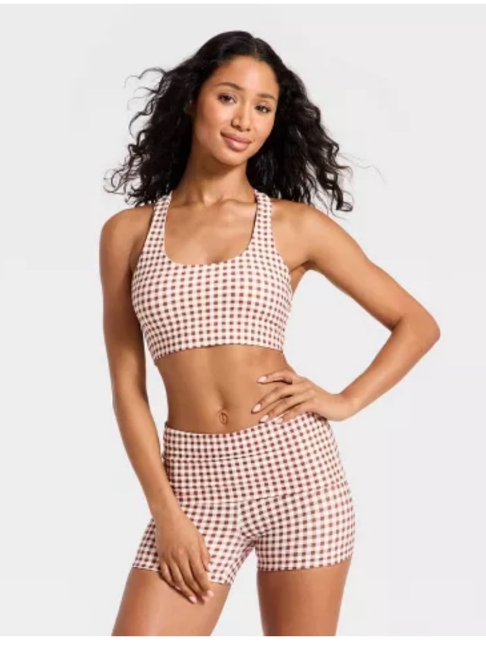 NWT Target Women's T-Back Sports Bra - JoyLab™ Brown XS